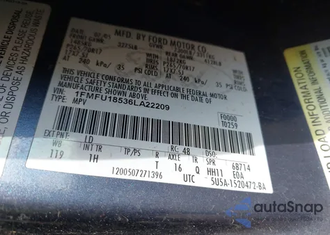 2006 Ford Expedition Eddie Bauer/King Ranch from USA, damaged, VIN 1FMFU18536LA22209